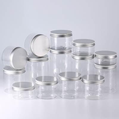 100ml 150ml Clear Food Storage Containers HDPE プラスチック Airtight Storage Jars