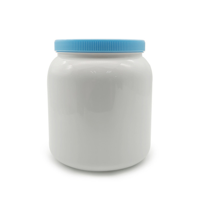 Capacity大きいProtein Powder White Container 2000ml Large プラスチック Canisters SGS
