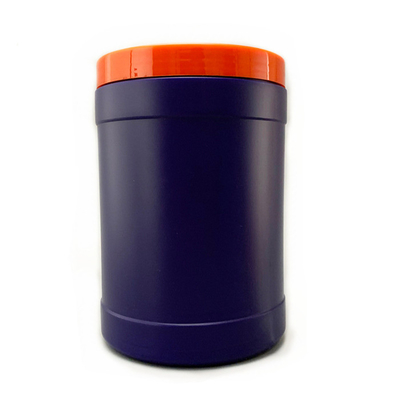 FDA Cylinder Coffee プラスチック Powder Canister 1200ml Container With Lid