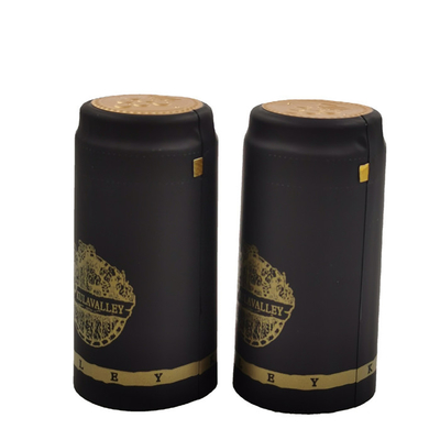 装飾的なTear Strap Wine ボトル Shrink Caps Heat Shrinkage 35mm Diameter