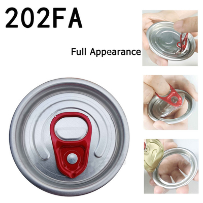飲料のびんのための開いた113のアルミ缶のふたを引っ張る注文リング