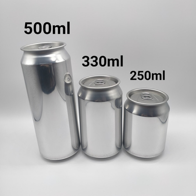 アルミニウム プルトップは330のmlの清涼飲料容易な開いた引張環が付いている缶を細くする