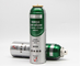 化粧品のDetergent Aluminium Monobloc Aerosol Cans 15ml-600ml Spray Paint Canister