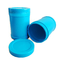 青いHDPEの詰め替え式の粉のびんの小さなかん1000のMlの空の補足の容器