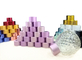 光沢のあるGold Silver Aluminum プラスチック ボトルs Caps 11mm Essential Oil Perfume ボトル Lids